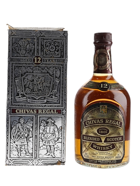 Chivas Regal 12 Year Old Bottled 1970s 75.7cl / 43%