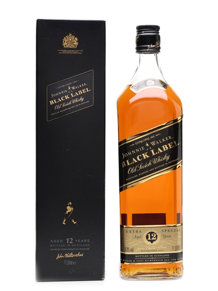 Johnnie Walker Black Label 12 Year Old  100cl / 43%