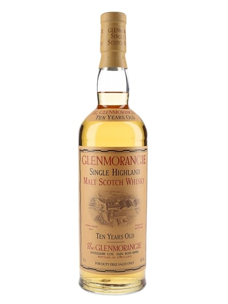 Glenmorangie 10 Year Old 150th Anniversary Bottled 1990s - Duty Free 75cl / 43%