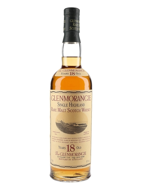 Glenmorangie 18 Year Old Bottled 1990s 70cl / 43%