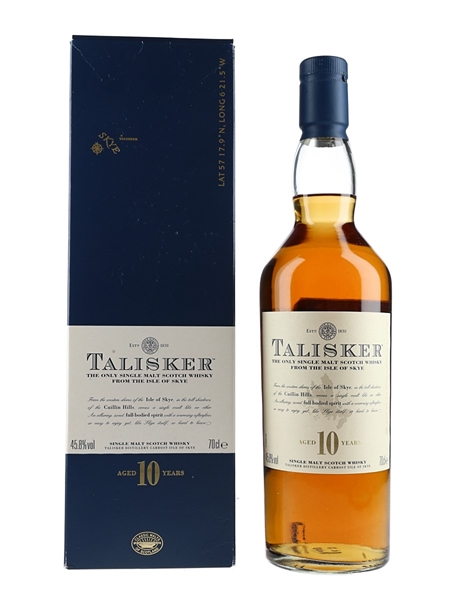 Talisker 10 Year Old  70cl / 45.8%