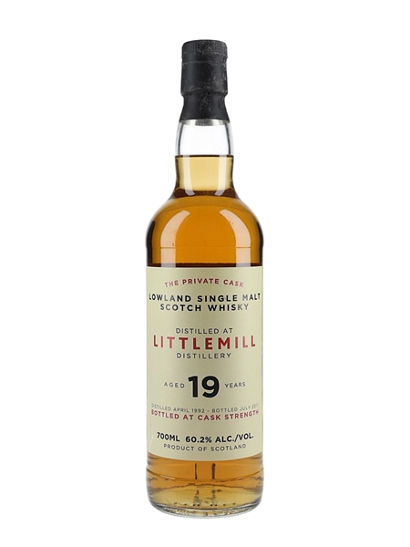 Littlemill 1992 19 Year Old Bottled 2011 - The Private Cask 70cl / 60.2%