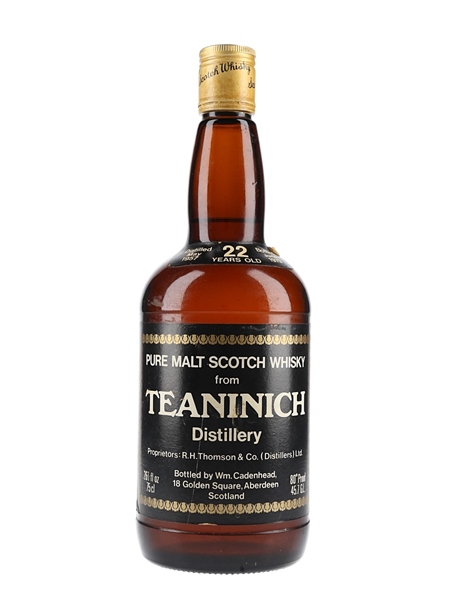 Teaninich 1957 22 Year Old Bottled 1979 - Cadenhead 'Dumpy' 75cl / 45.7%