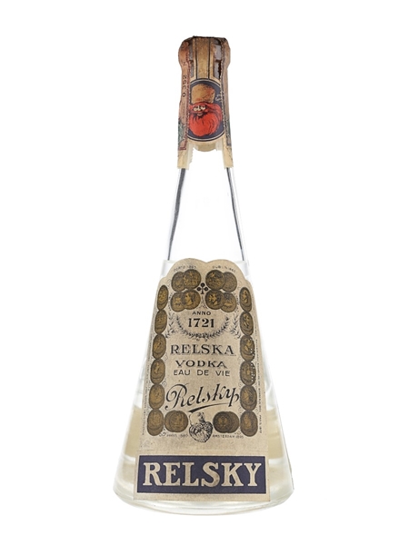 Relsky Vodka Bottled 1960s - Carlo Salengo 50cl / 42%