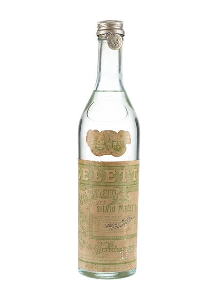 Meletti Anisetta Liqueur Bottled 1950s 50cl / 21%