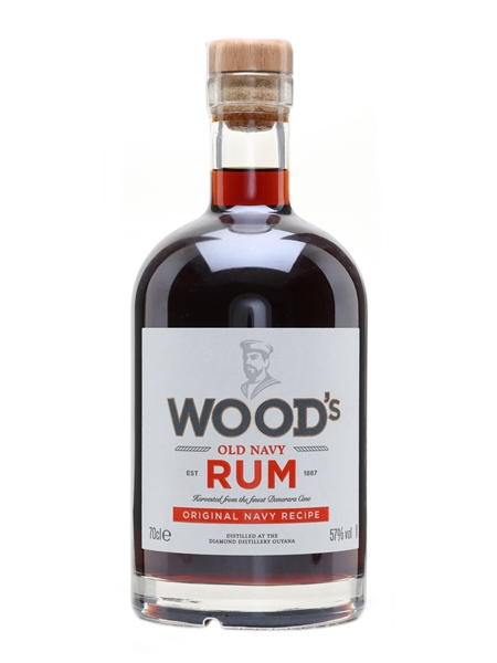 Wood's Old Navy Rum Diamond Distillery 70cl / 57%