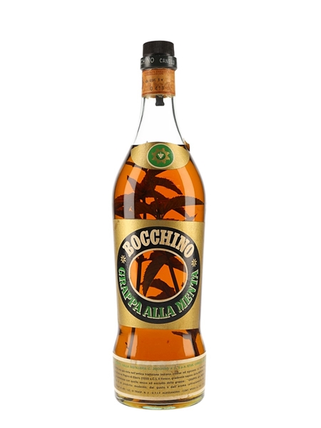 Bocchino Grappa Alla Menta Bottled 1970s 100cl / 45%