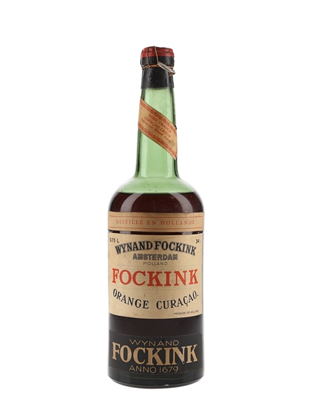 Wynand Fockink Orange Curacao Bottled 1940s 75cl / 34%