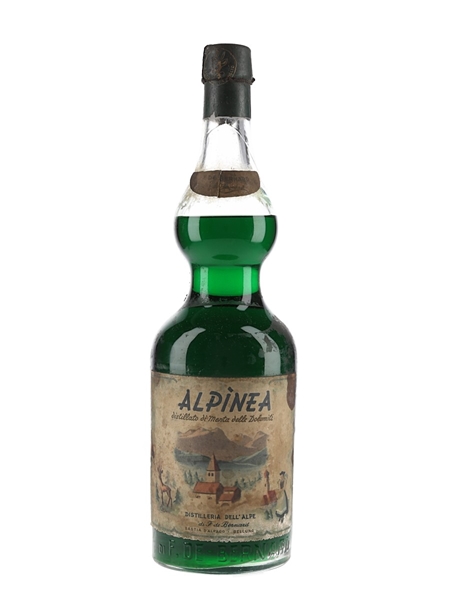 Alpinea Peppermint Verde Bottled 1950s 95cl / 30%