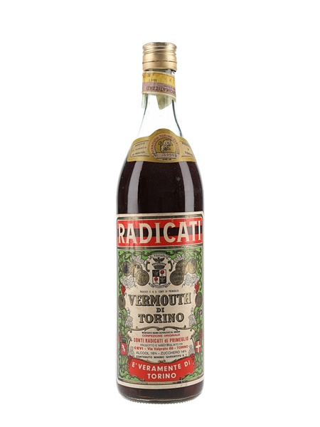 Radicati Vermouth Di Torino Bottled 1970s 100cl / 16%