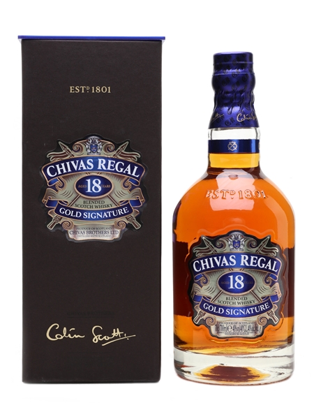 Chivas Regal 18 Year Old Gold Signature 70cl / 40%