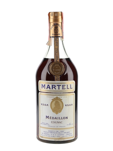 Martell Medaillon VSOP Bottled 1960s - Carlo Salengo 73cl / 40%