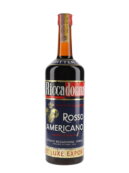 Riccadonna Rosso Americano Bottled 1970s 100cl / 18%