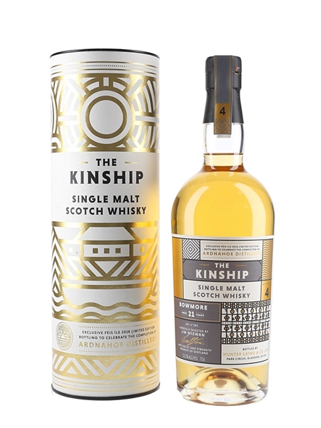 Bowmore 21 Year Old The Kinship Bottled for Feis Ile 2018 - Hunter Laing 70cl / 53.2%