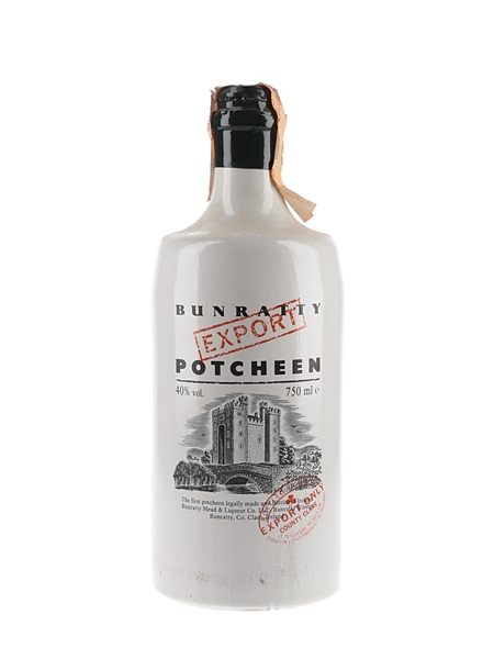 Bunratty Potcheen Export Bottled Pre 1997 75cl / 40%