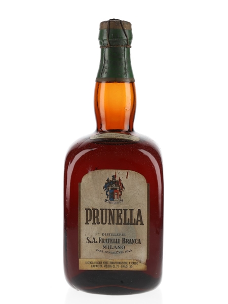 Prunella Fratteli Branca Bottled 1950s 75cl / 35%