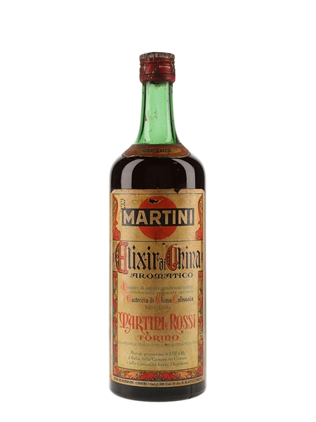 Martini Elixir Di China Bottled 1960s 100cl / 31%