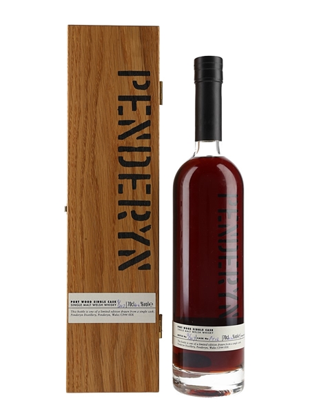 Penderyn Port Wood Single Cask Number PT13  70cl / 60.6%