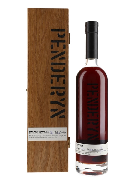 Penderyn Port Wood Single Cask Number PT13  70cl / 60.6%