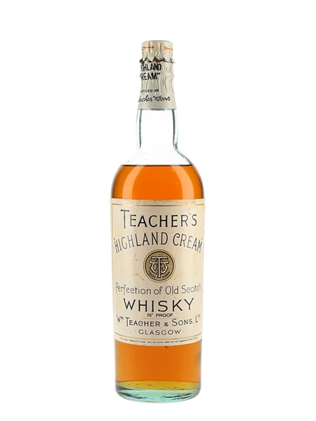 Teacher's Highland Cream Bottled 1950s-1960s 75cl / 40%