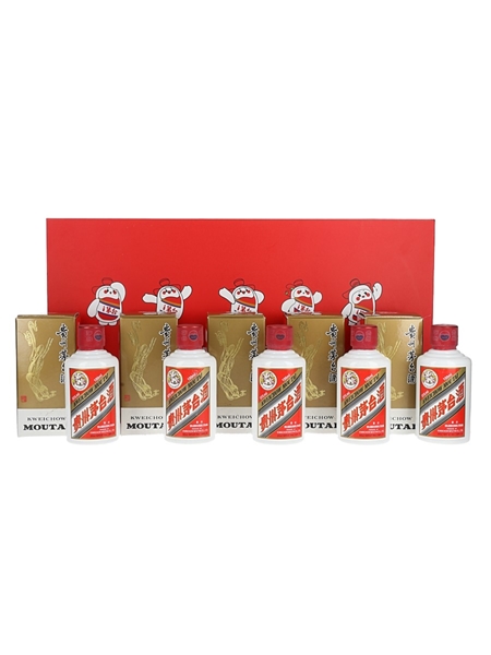 Kweichow Moutai 2022 Gift Pack Baijiu 5 x 10cl / 53%