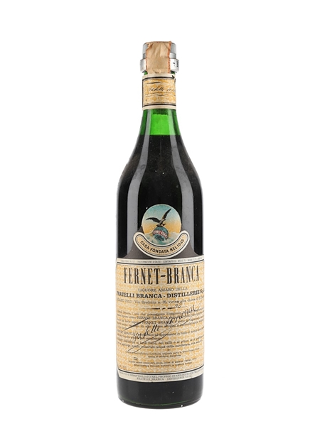 Fernet Branca Bottled 1960s-1970s 75cl / 45%