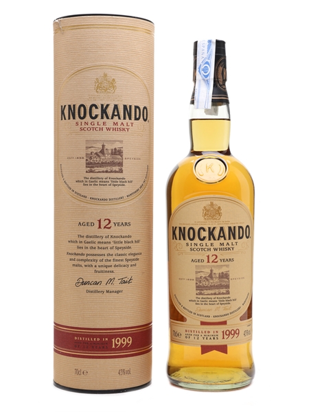 Knockando 1999 12 Year Old 70cl / 43%