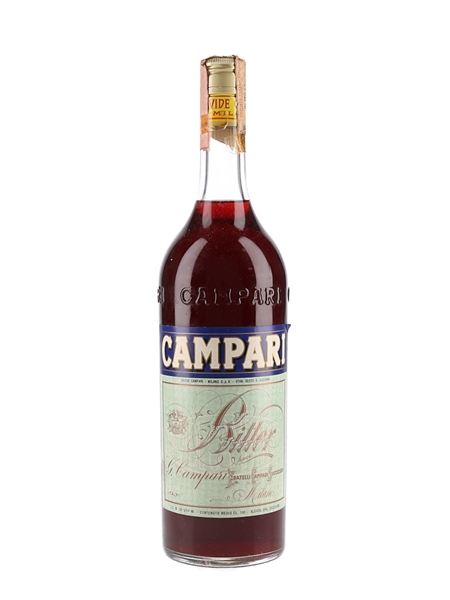 Campari Bitter Bottled 1970s-1980s 100cl / 25%