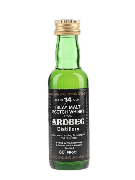 Ardbeg 14 Year Old Bottled 1970s - Cadenhead's 5cl / 46%