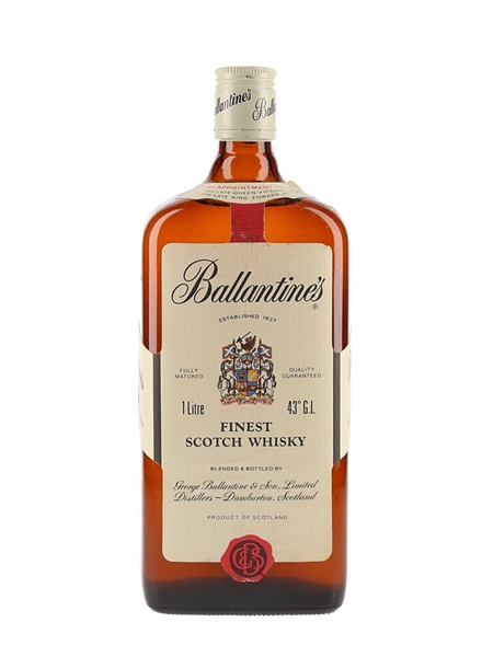 Ballantine's Finest Bottled 1980s 100cl / 43%