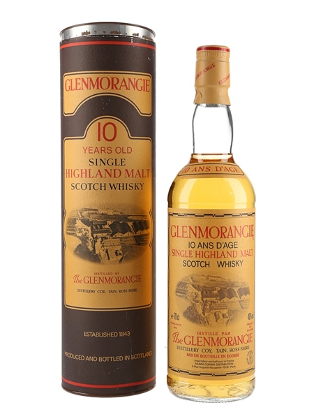 Glenmorangie 10 Year Old Bottled 1990s 70cl / 40%