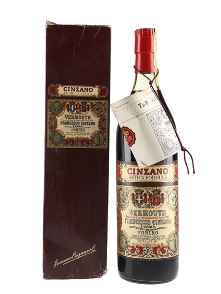 Cinzano Antica Formula Vermouth Bottled 1970s 100cl / 16.5%