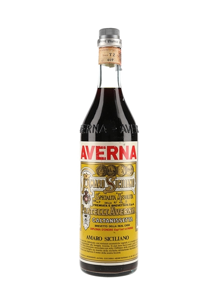 Fratelli Averna Amaro Siciliano Bottled 1970s 100cl / 34%