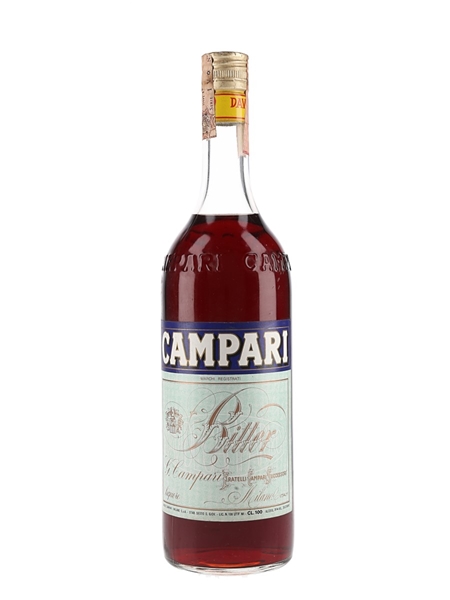 Campari Bitter Bottled 1970s-1980s 100cl / 25%