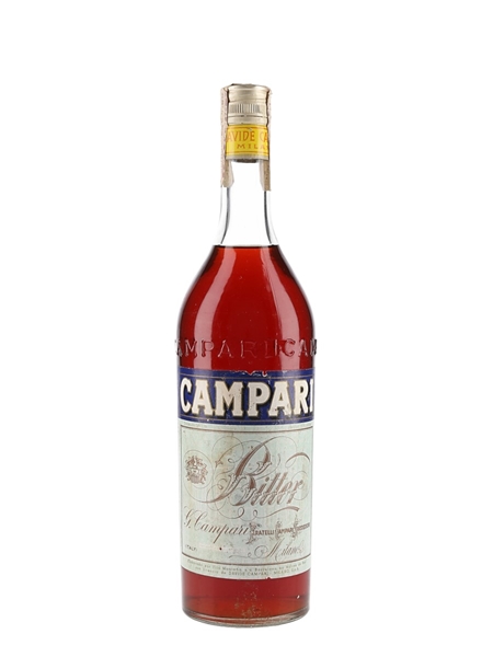 Campari Bitter Bottled 1970s-1980s 100cl / 25%