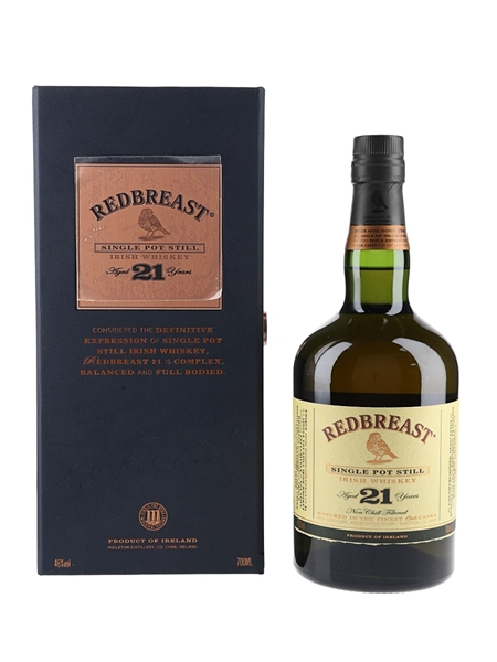 Redbreast 21 Year Old Bottled 2018 70cl / 46%