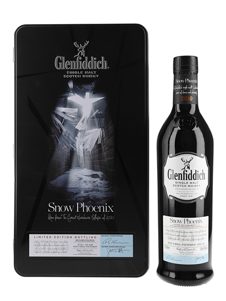 Glenfiddich Snow Phoenix Bottled 2010 70cl / 47.6%