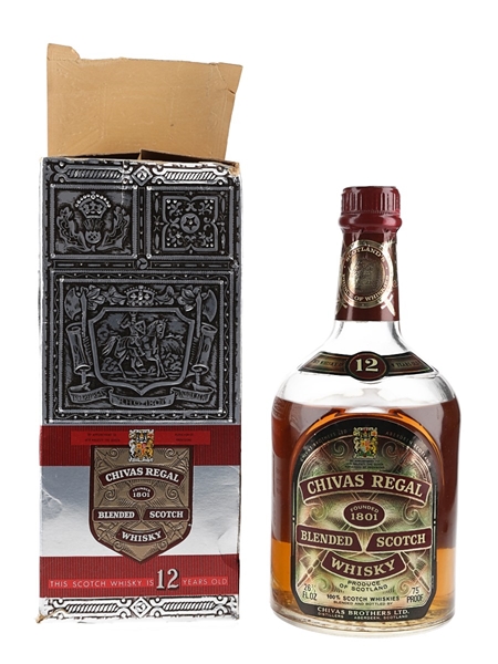 Chivas Regal 12 Year Old Bottled 1970s 75.7cl / 43%