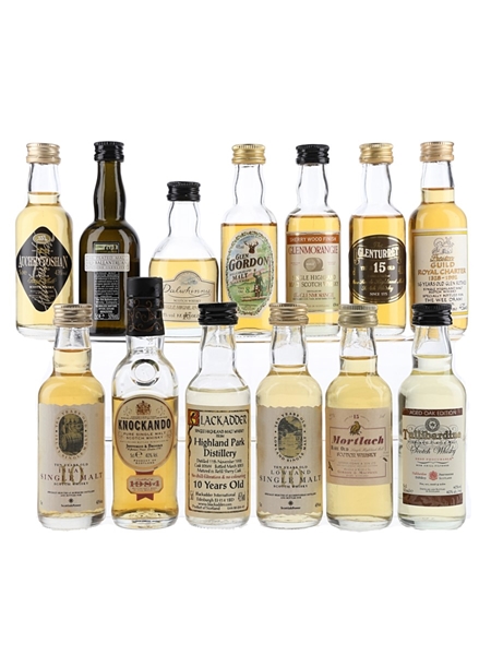 Assorted Single Malt Scotch Whisky  13 x 5cl