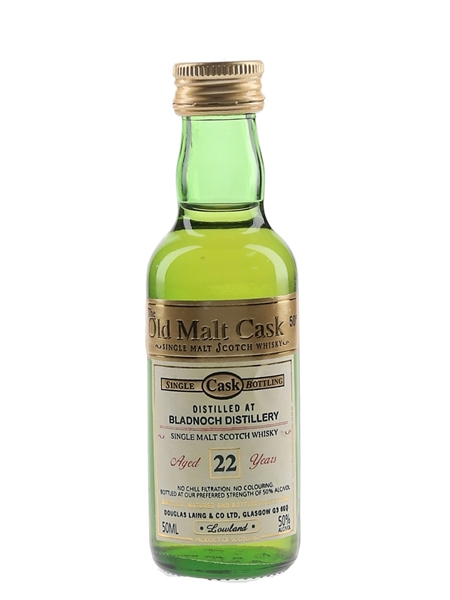 Bladnoch 22 Year Old The Old Malt Cask Douglas Laing 5cl / 50%