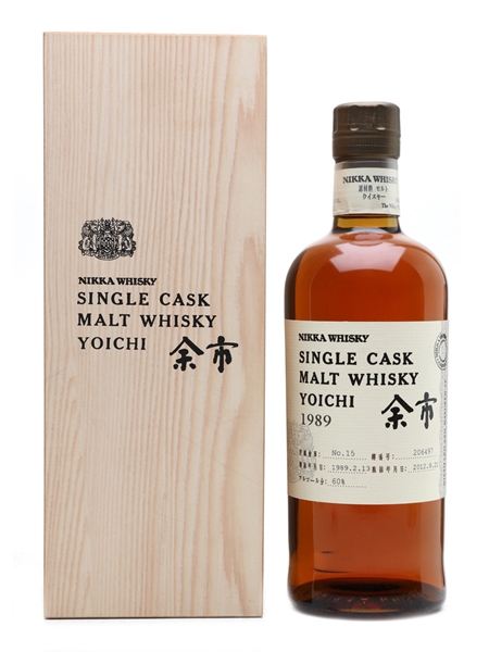 Nikka Yoichi 1989 Single Cask Bottled 2012 70cl / 60%