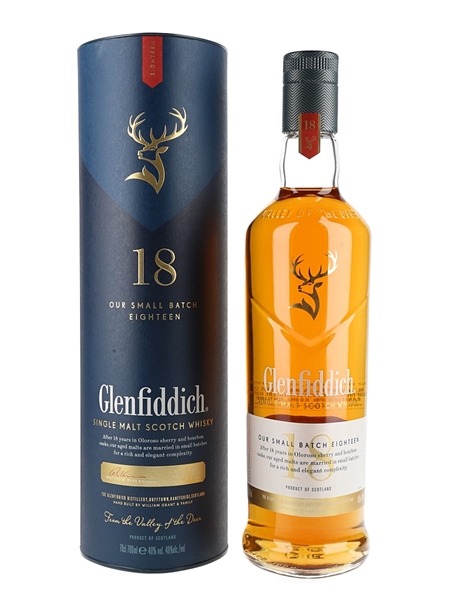 Glenfiddich 18 Year Old Small Batch 70cl / 40%