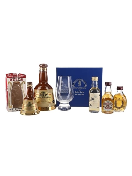 Assorted Blended Scotch Whisky  5 x 5cl-18.75cl