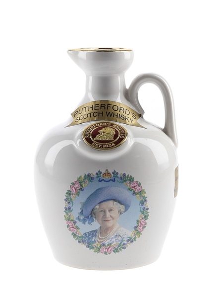 Rutherford's 100 Ceramic Decanter Queen Mother 100th Birthday 20cl / 40%