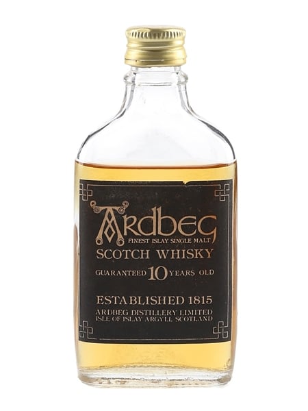 Ardbeg 10 Year Old Bottled 1960s-1970s 5cl