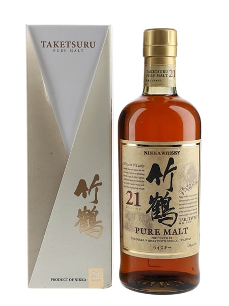 Taketsuru Pure Malt 21 Year Old Nikka Whisky Distilling - La Maison Du Whisky 70cl / 43%