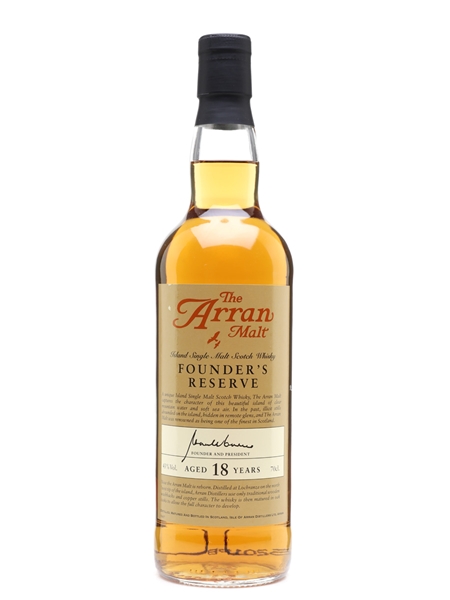 Arran 18 Year Old Founder's Reserve 70cl / 43%