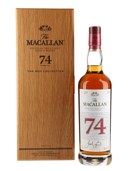 Macallan 74 Year Old The Red Collection - Lot 183264 - Buy/Sell