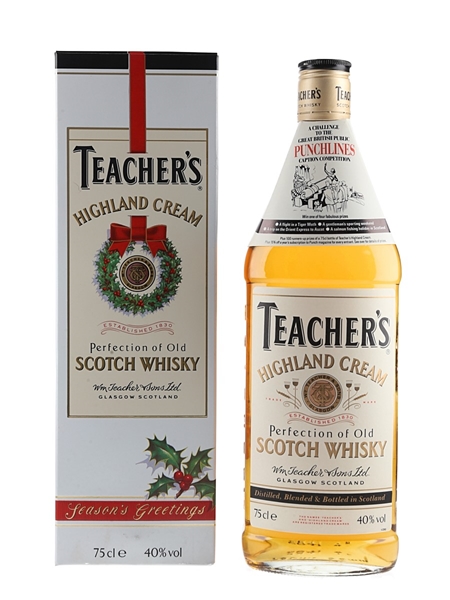 Teacher's Highland Cream Bottled 1980s 75cl / 40%