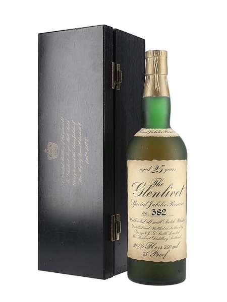 Glenlivet 25 Year Old Special Jubilee Reserve Silver Jubilee 1977 75cl / 43%